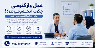 عمل وازکتومی چگونه انجام می‌شود؟ مراحل انجام وازکتومی بدون تیغ